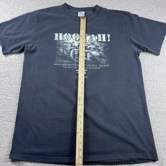 M. J. Soffe Navy Seal Special Warfare Little Creek T-Shirt Black Men’s Size L - Picture 4 of 7